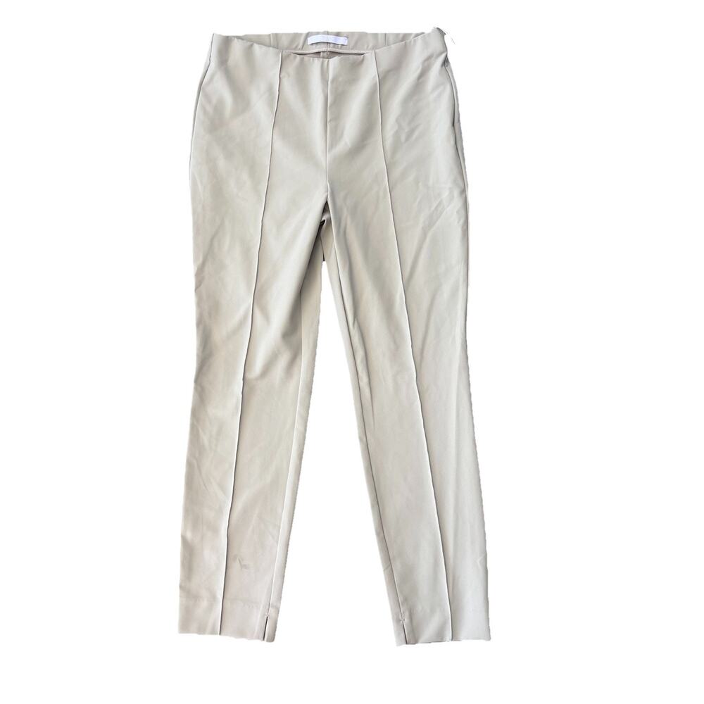 MAC ANNA ZIP WOMEN'S DRESS PANT Tan Ivory MADE IN GERMANY 40 US 29 MSRP: $255